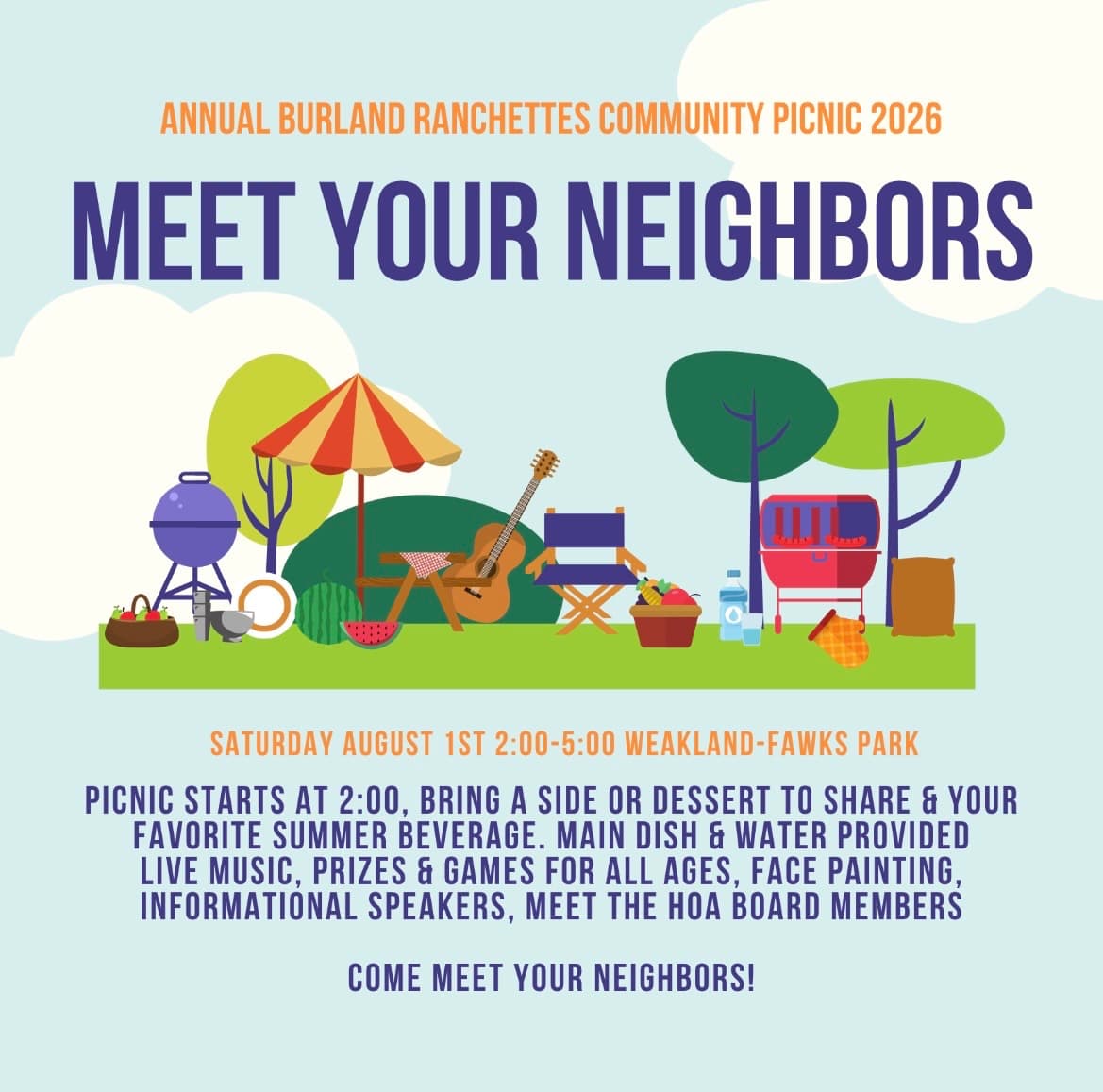 Burland Ranchettes Annual Picnic