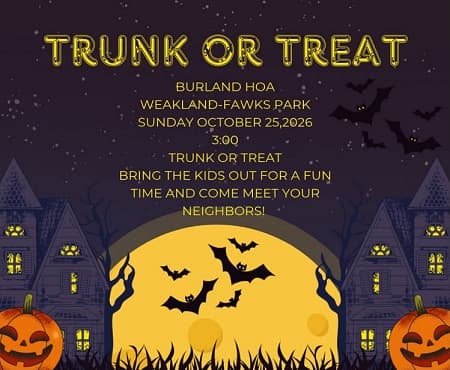 Burland Ranchettes’ Annual Trunk or Treat